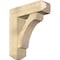 Ekena Millwork Legacy Craftsman Rough Sawn Bracket w/ Offset Brace, Douglas Fir, 8"W x 26"D x 30"H BKT0806X26X30LEC04RDF - alternate 1